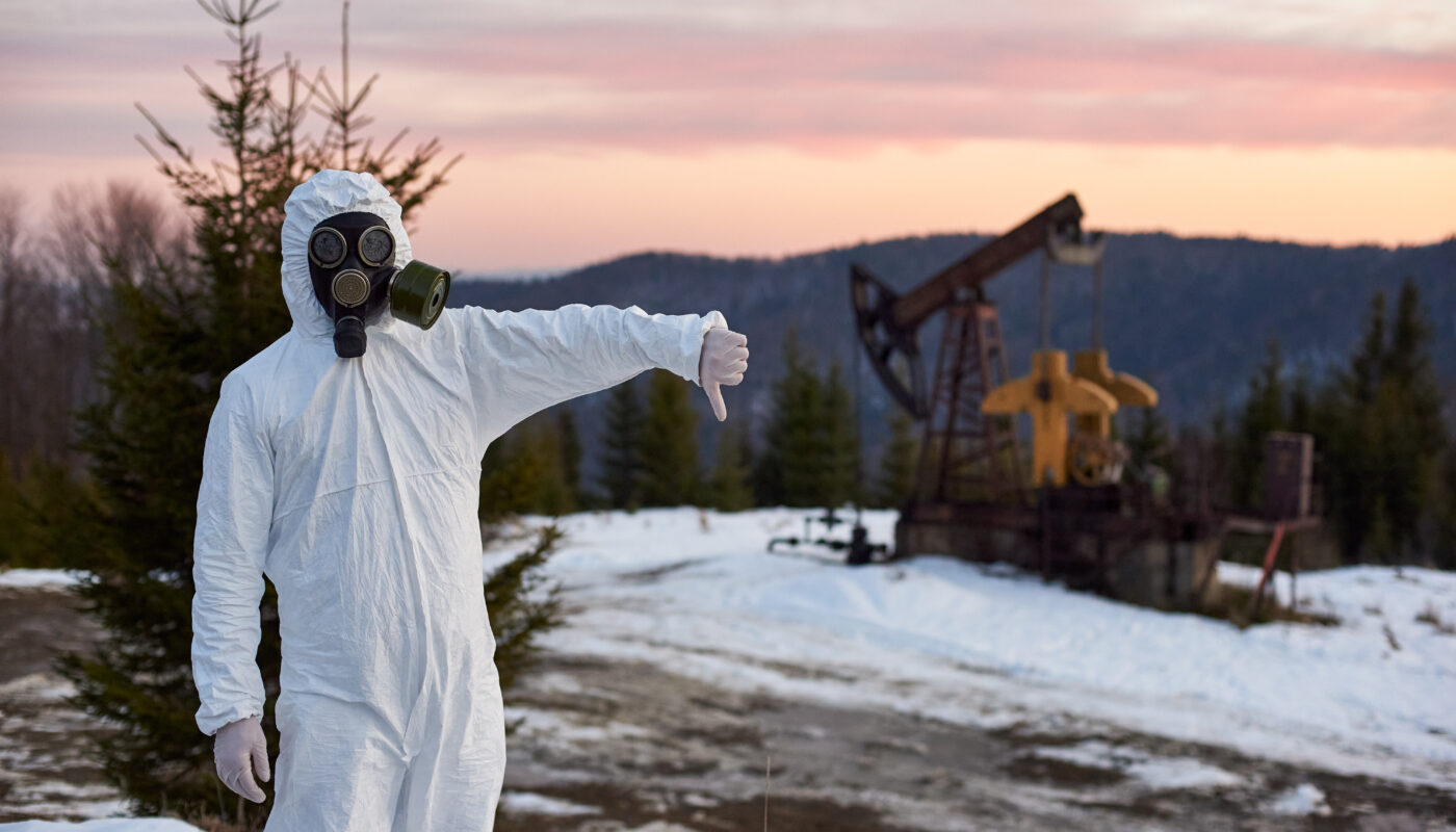 https://www.freepik.com/free-photo/man-wearing-white-coverall-gas-mask-oil-field-oil-pump-jack_27254818.htm#fromView=search&page=1&position=6&uuid=9179c6fd-d19f-4531-b53c-727323ed2cb6&query=How+Scientists+Measure+Glaciers%3A+From+Stakes+to+Satellites